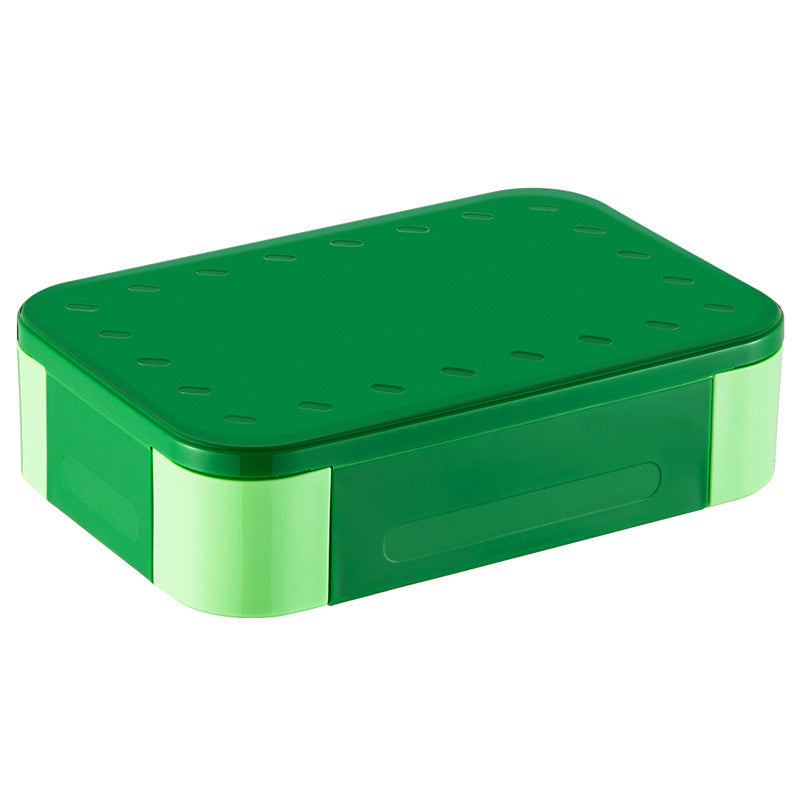 Leak-Proof Bento Lunch Box with Sauce Container