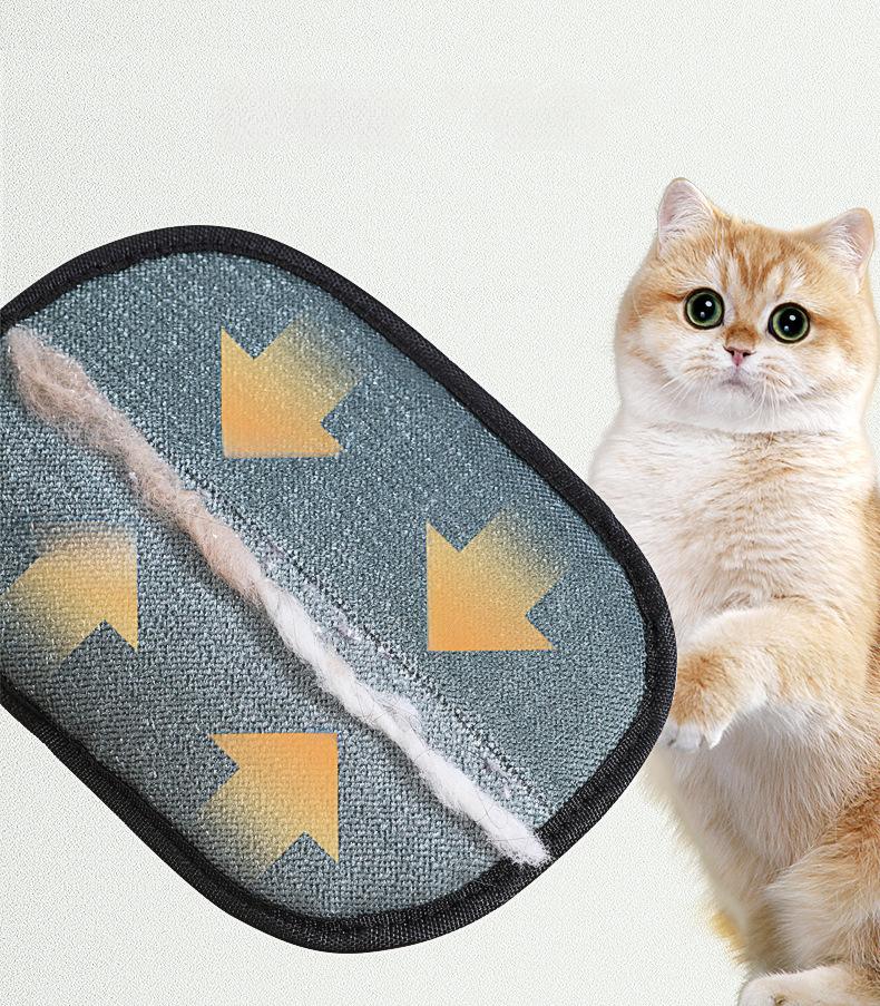 Fur Gloves Fingerless Cat