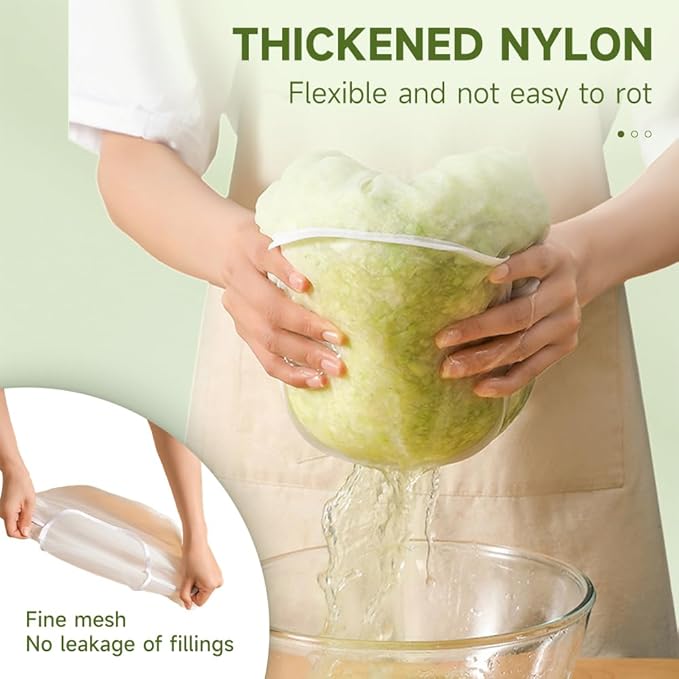 New Soy Milk Bag, Dumpling Fillings Straining （6 pcs)