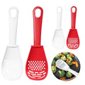 4 Pieces Multifunctional Kitchen Cooking Spoon (Red, White)