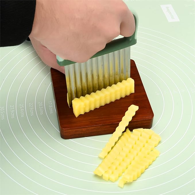 Stainless Steel Blade Crinkle Cutter