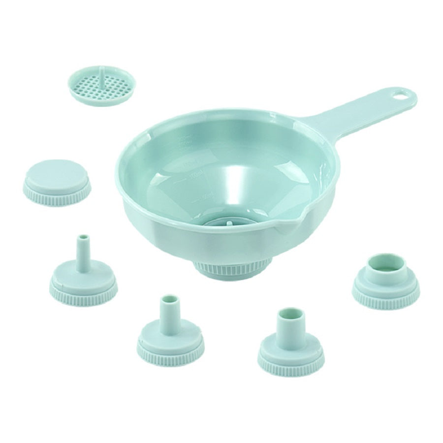 Wide Mouth Versatile Funnel 7pcs